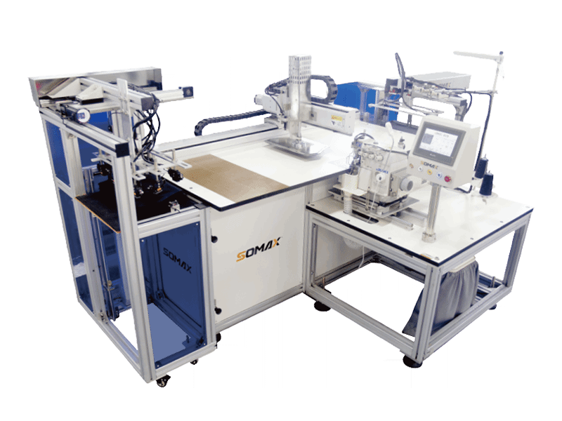 Overlock templete machine